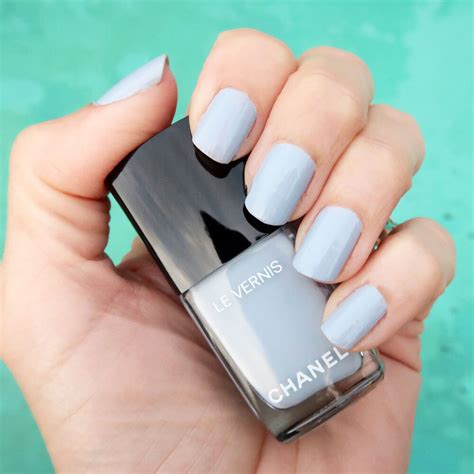 chanel pastel blue nail polish|Chanel nail polish shades.